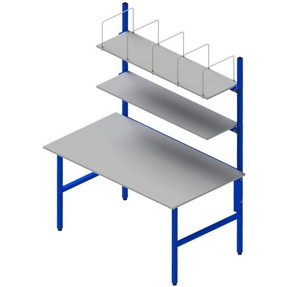 Produktabbildung Nr. 4: DAHMEN Packtisch Basic, einseitig, Komplett-Set, HxBxT 850 x 1.600 x 900 mm