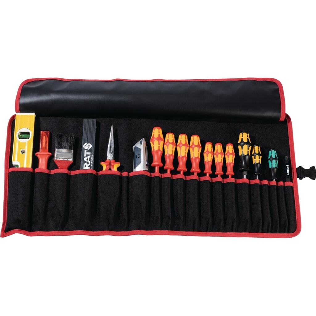 PARAT Werkzeugrolltasche, 15 Fächer
