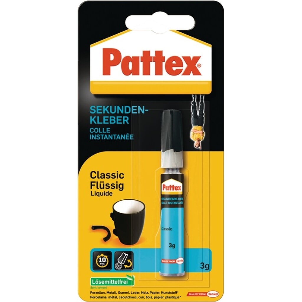PATTEX Sekundenkleber flüssig