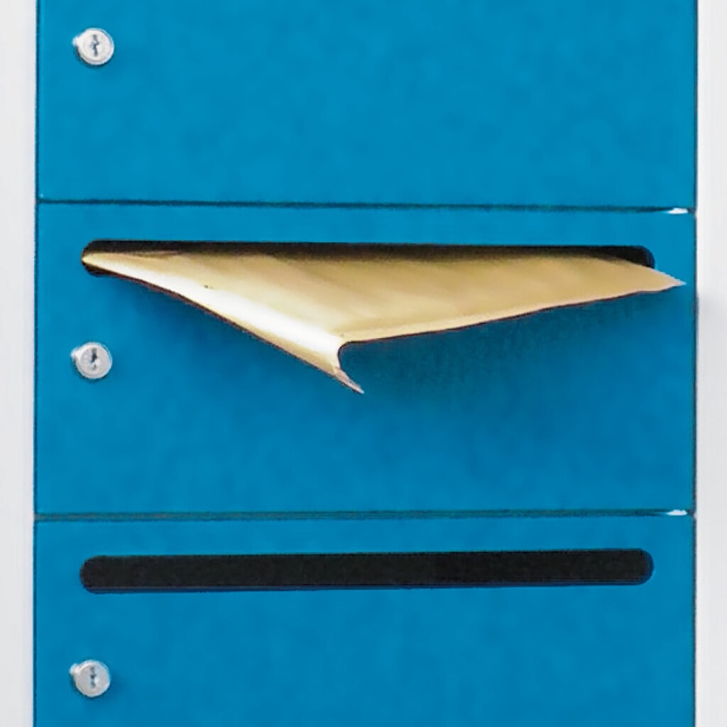 Produktabbildung Nr. 2: PAVOY Postverteilschrank, 3x 10 Fächer, HxBxT 1.850 x 900 x 500 mm, lichtgrau, lichtgrau