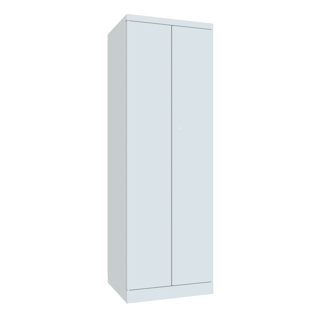 Produktabbildung Nr. 1: PAVOY Putzmittelschrank, HxBxT 1.800 x 600 x 500 mm, lichtgrau, lichtgrau