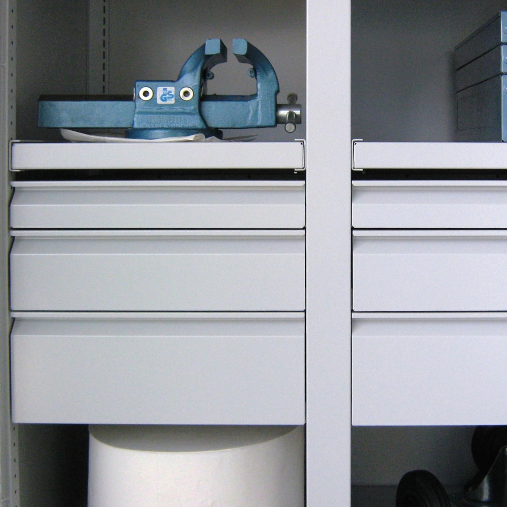 Produktabbildung: PAVOY Schublade, HxB 925 x 125 mm, lichtblau