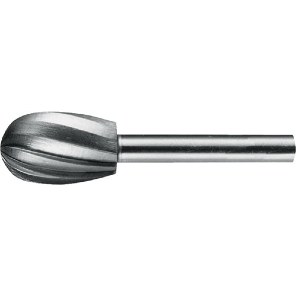 Produktabbildung: Frässtift Form O1625 D.16mm Kopf-L.25mm Schaft-D.6mm HSS Verz.Alu PFERD