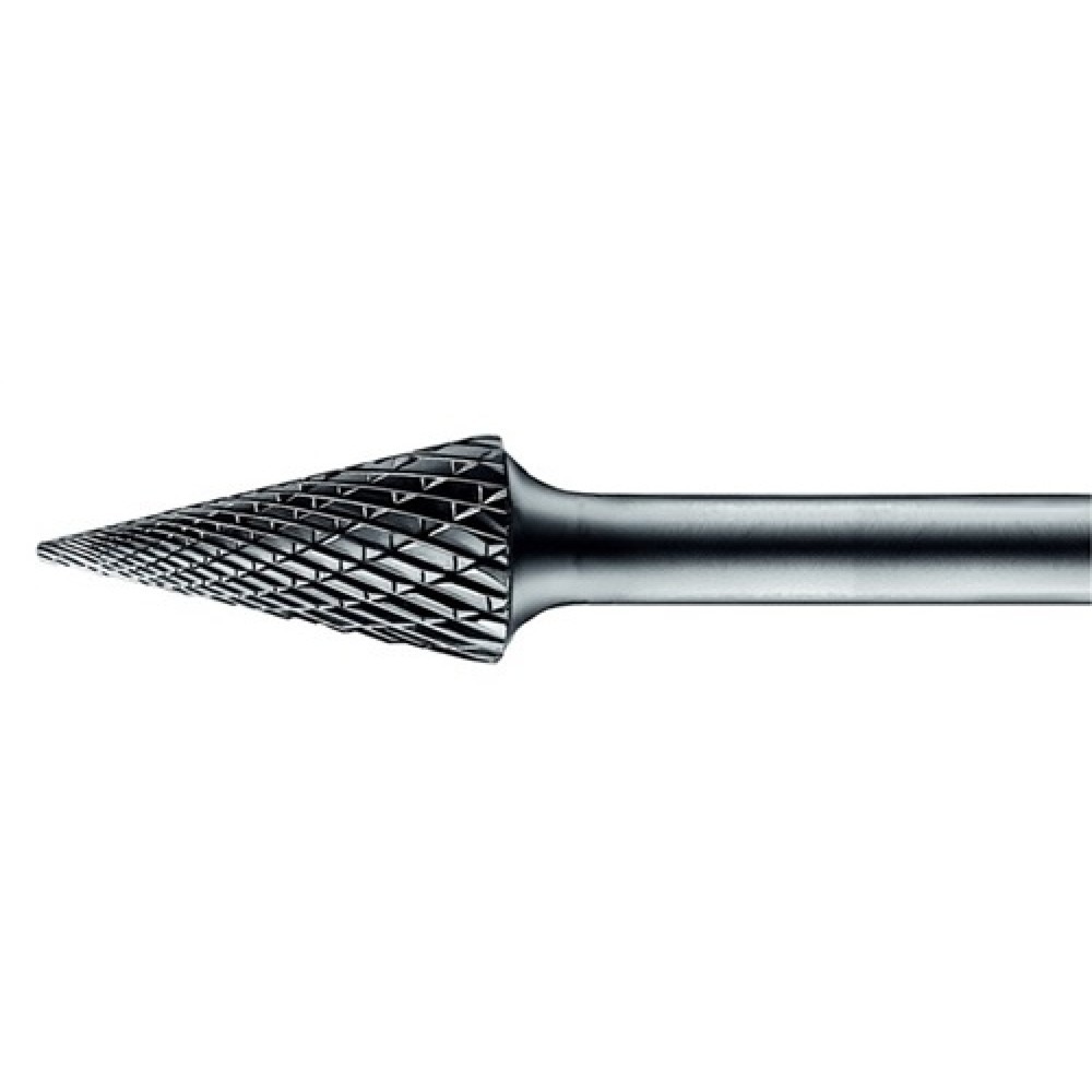 Produktabbildung: Frässtift Form SKM D.6mm Kopf-L.18mm Schaft-D.6mm HM Verz.3 Plus PFERD
