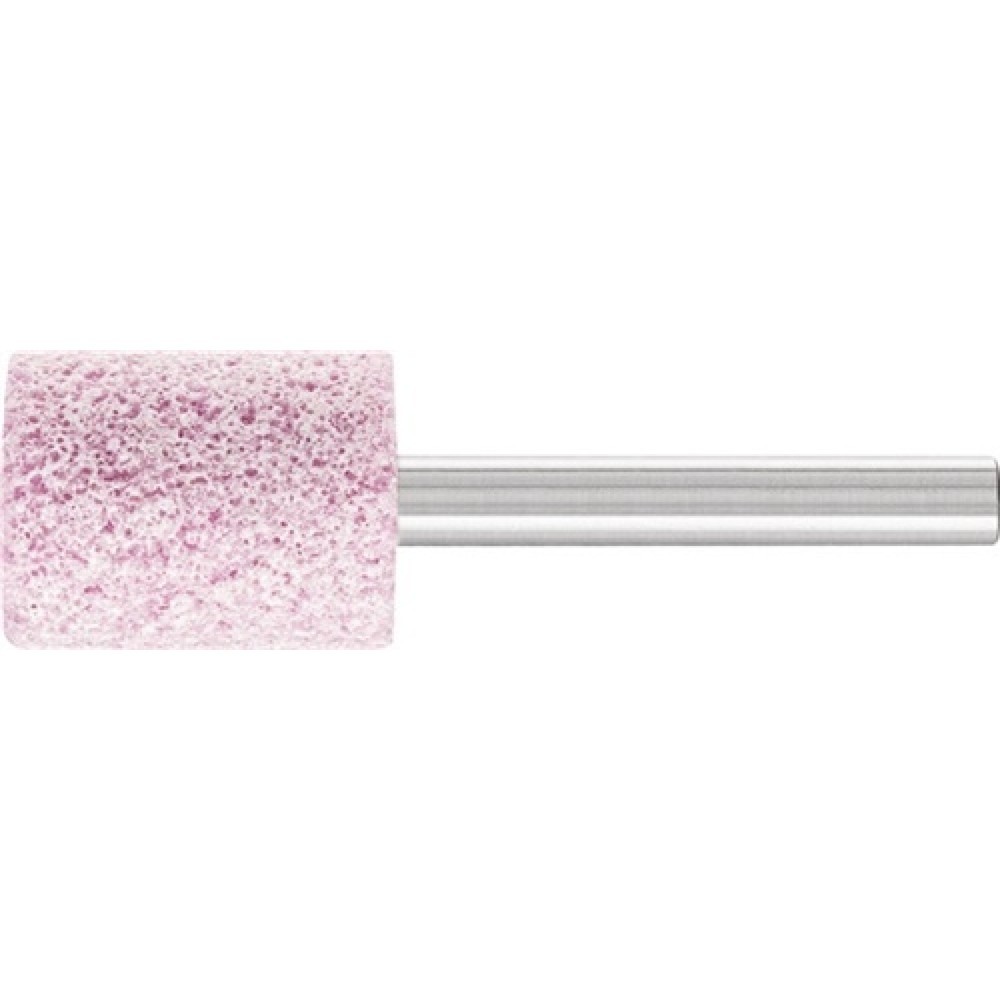 Produktabbildung: Schleifstift D40xH20mm 60mm 6mm Edelkorund grob 24 Zyl.PFERD