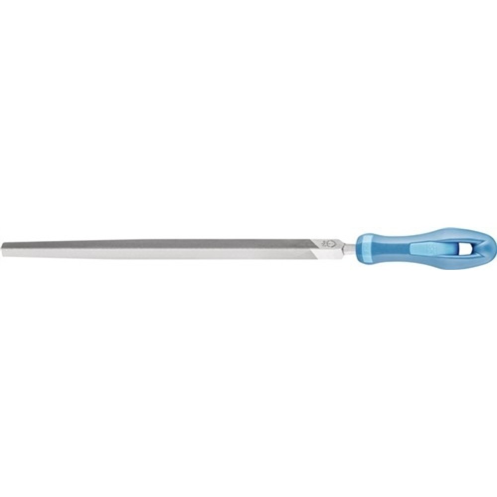 Produktabbildung: Werkstattfeile DIN 7261 L.200mm Q.15mm Hieb 2 Dreikant 2K-Ergo PFERD