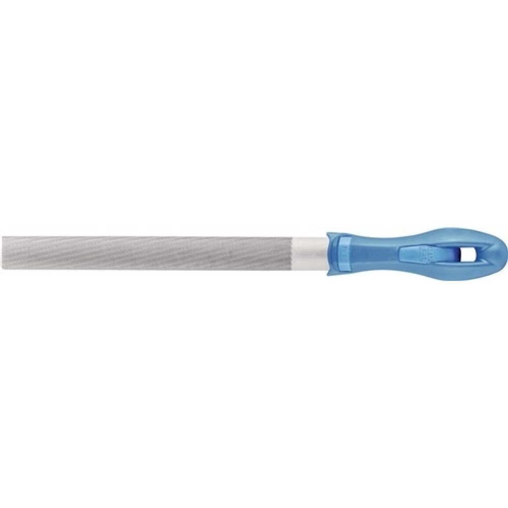 Produktabbildung: Werkstattfeile DIN 7261 L.200mm Q.20x6mm Hieb 1 Halbrund 2K-Ergo PFERD