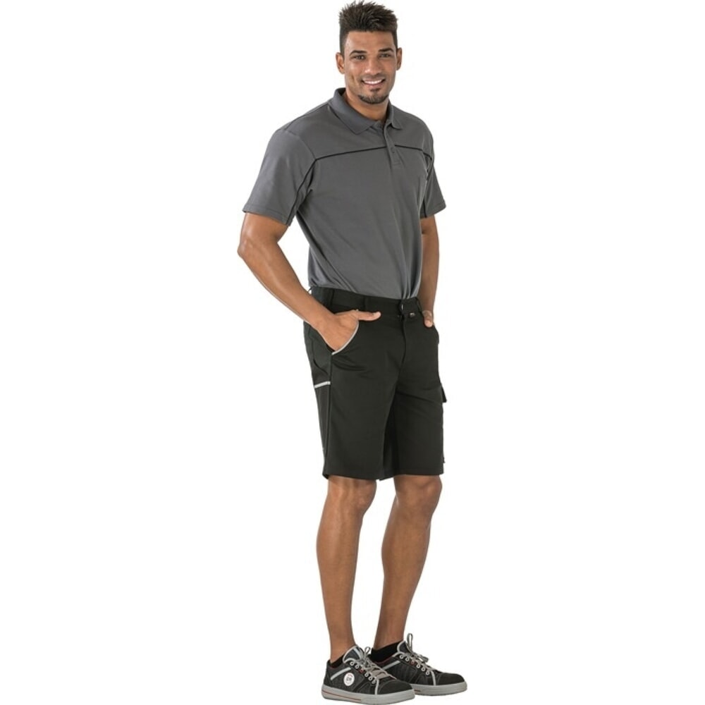 Produktabbildung: PLANAM Shorts Canvas 320 Gr.M schwarz/schwarz