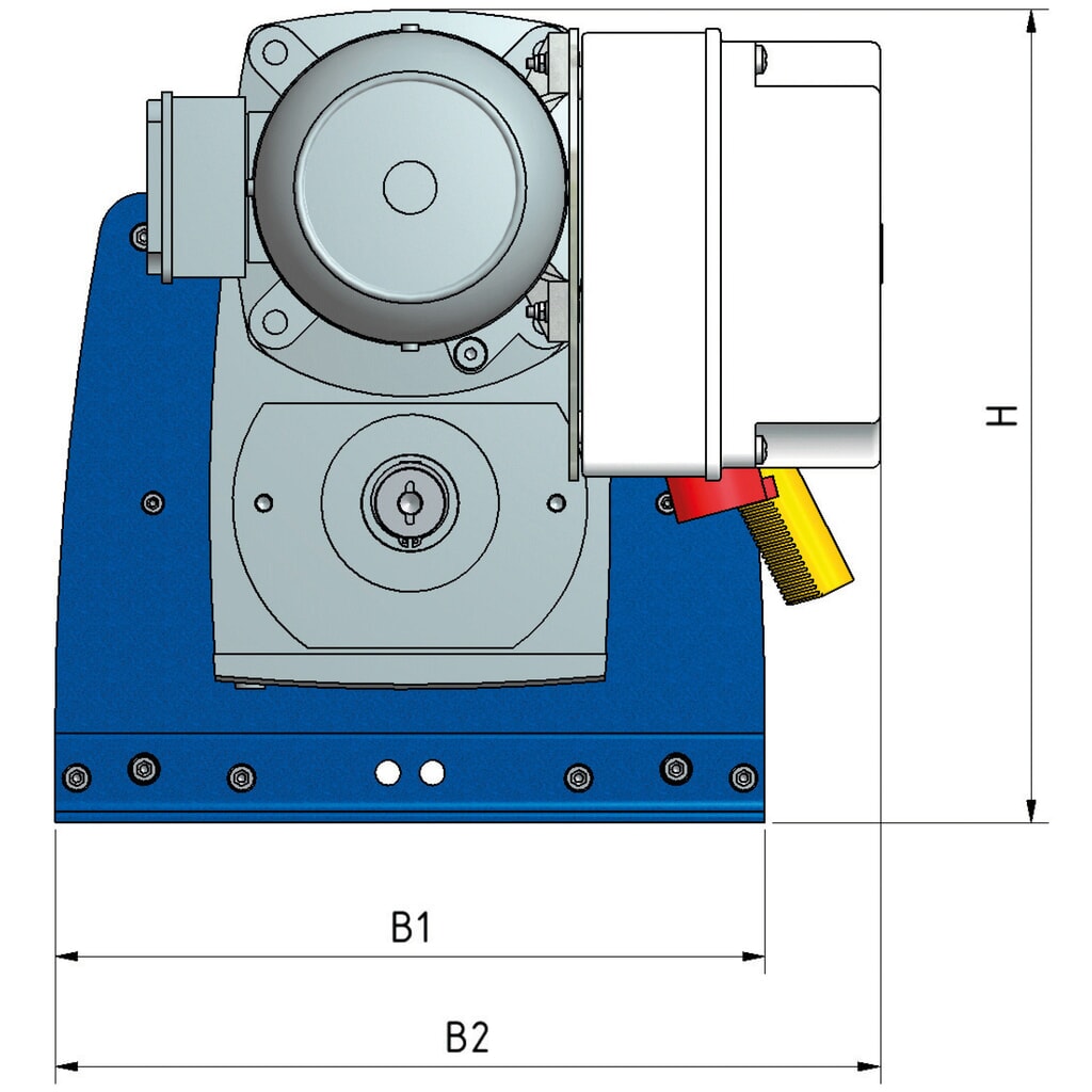 Produktabbildung Nr. 11: PLANETA Elektro-Seilwinde PFW-C, Seillänge 50 m, TK 250 kg, 400 V