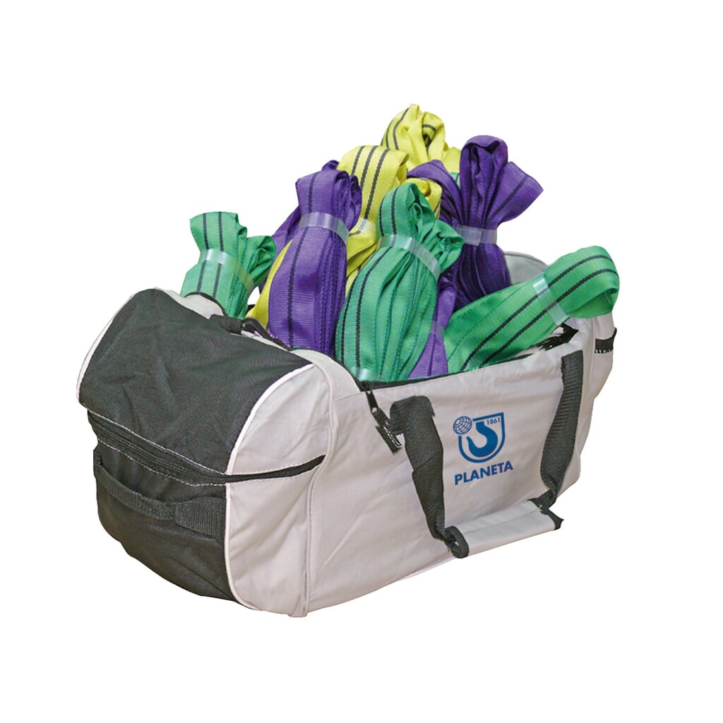PLANETA Rundschlingen-Set, inkl. Tasche, 10-teilig Produktabbildung: PLANETA Rundschlingen-Set, inkl. Tasche, 10-teilig