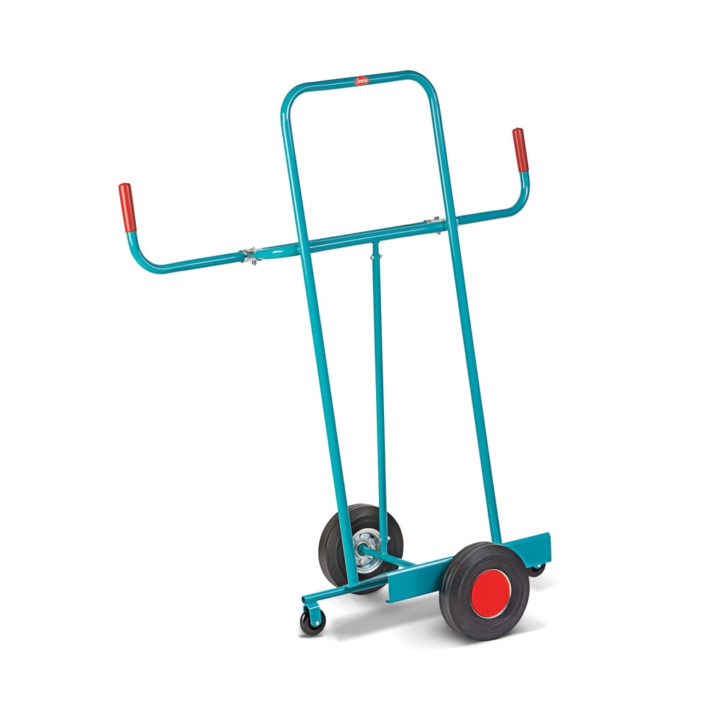 Produktabbildung: Plattenkarre Ameise®, mit Schiebebügel, TK 250 kg, Vollgummi-Bereifung