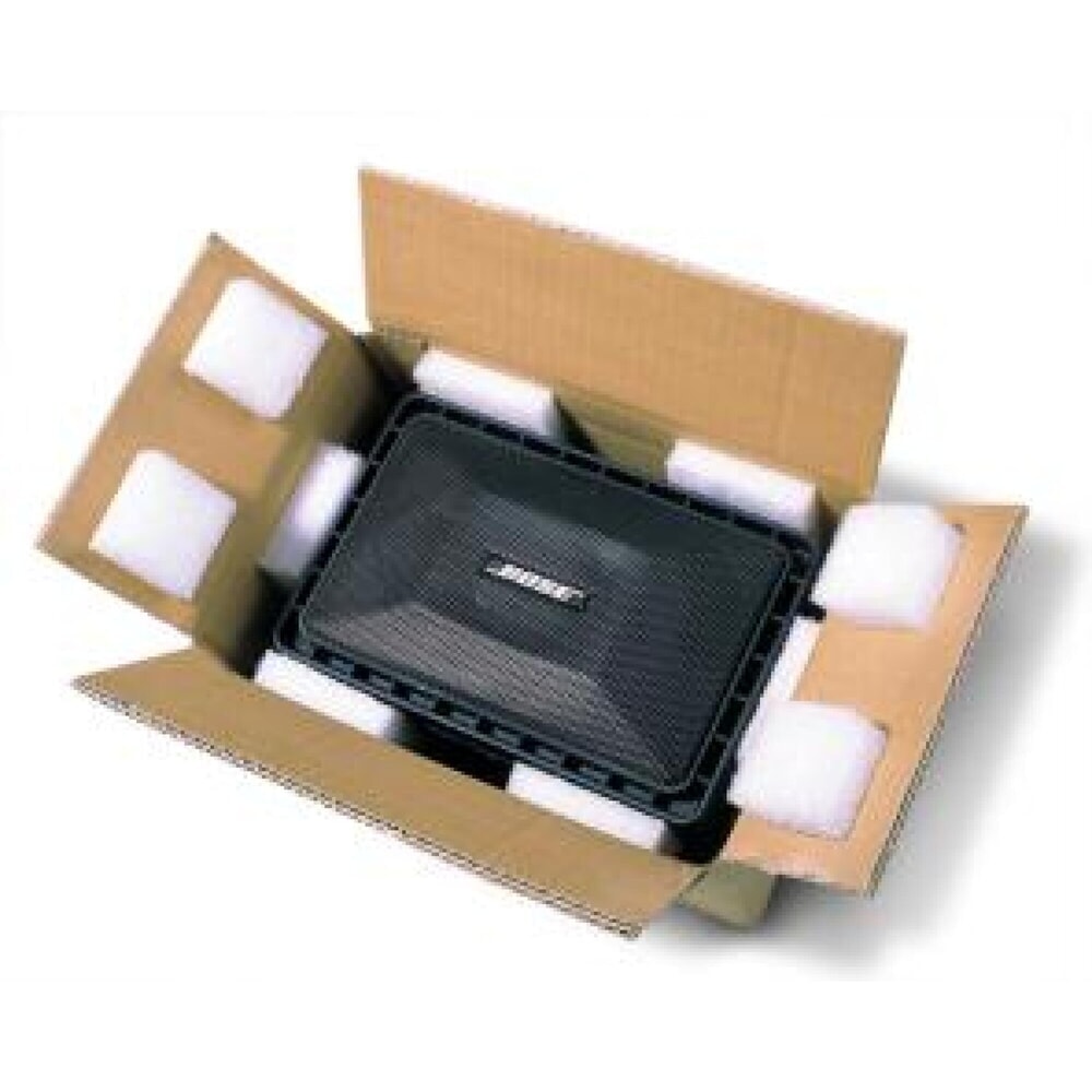 Produktabbildung Nr. 2: Polsterschutz, selbstklebend, 50 x 50 x 25 mm, weiss, stark haftend, 1 VE = 2000 Stk