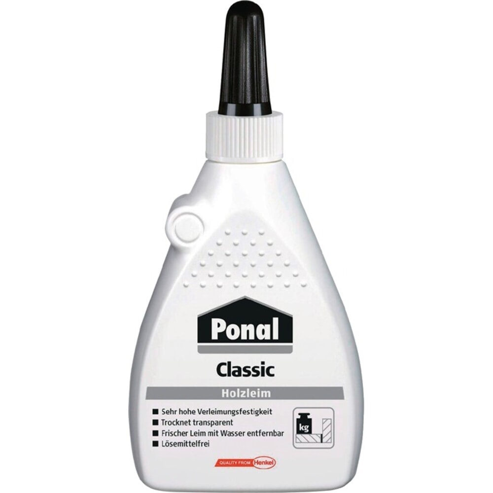 Produktabbildung: PONAL Holzleim Classic 120g EN 204: D1,D2 Flasche
