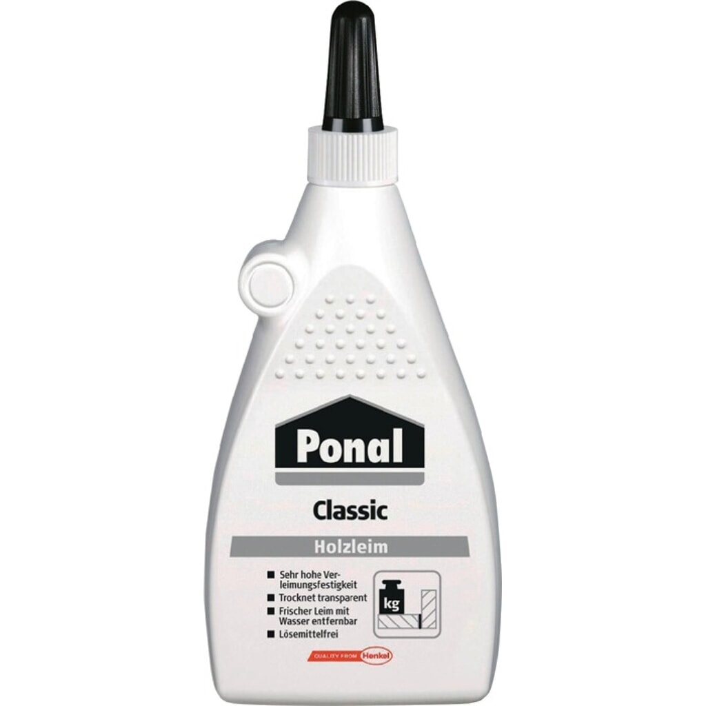 PONAL Holzleim Classic 225g EN 204: D1,D2 Flasche Produktabbildung Nr. 2: PONAL Holzleim Classic 225g EN 204: D1,D2 Flasche