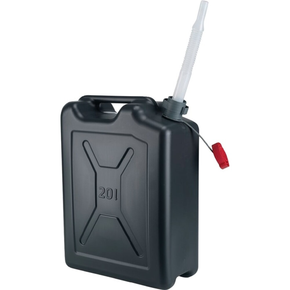Produktabbildung: PRESSOL Kraftstoffkanister Inh.20l schwarz HDPE L350xB175xH480mm