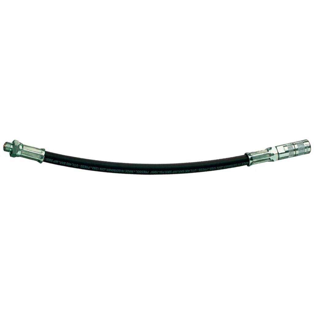 PRESSOL Panzerschlauch AD 11mm L.0,3m M10x1 schwarz Gum Produktabbildung: PRESSOL Panzerschlauch AD 11mm L.0,3m M10x1 schwarz Gum