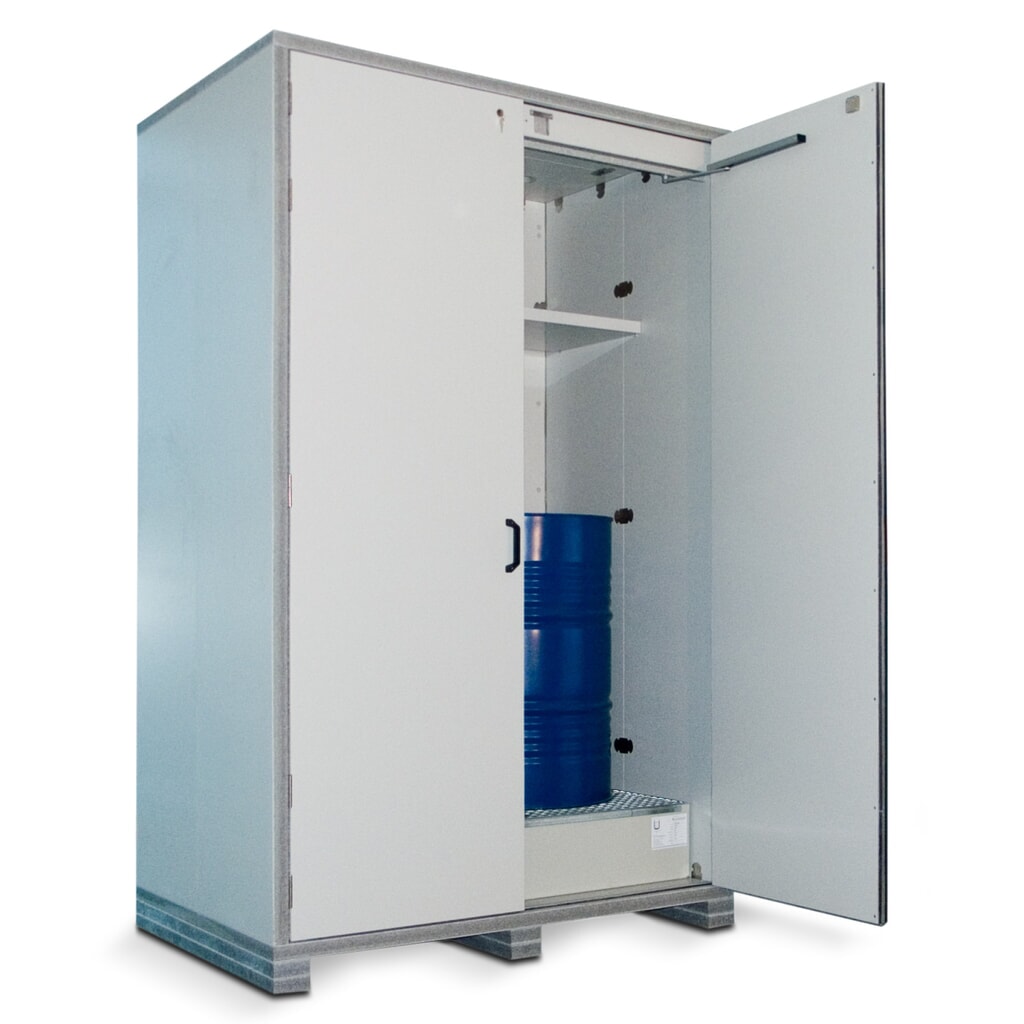 Produktabbildung Nr. 8: PRIORIT Umweltschrank FBX90, für 2 x 200 Liter Fässer, HxBxT 2.622 x 1.500 x 1.000 mm