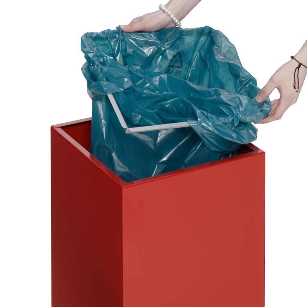 VAR® Putzwollkasten , mit Pendelklappe Produktabbildung Nr. 3: VAR® Putzwollkasten , mit Pendelklappe