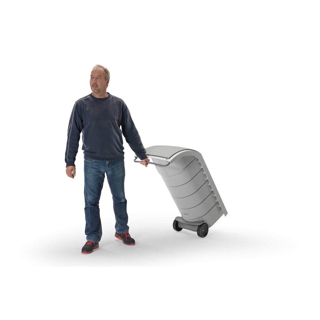 Radsatz für Hailo Wertstoffsammler ProfiLine WSB Design XXXL, 120 Liter Produktabbildung Nr. 5: Radsatz für Hailo Wertstoffsammler ProfiLine WSB Design XXXL, 120 Liter