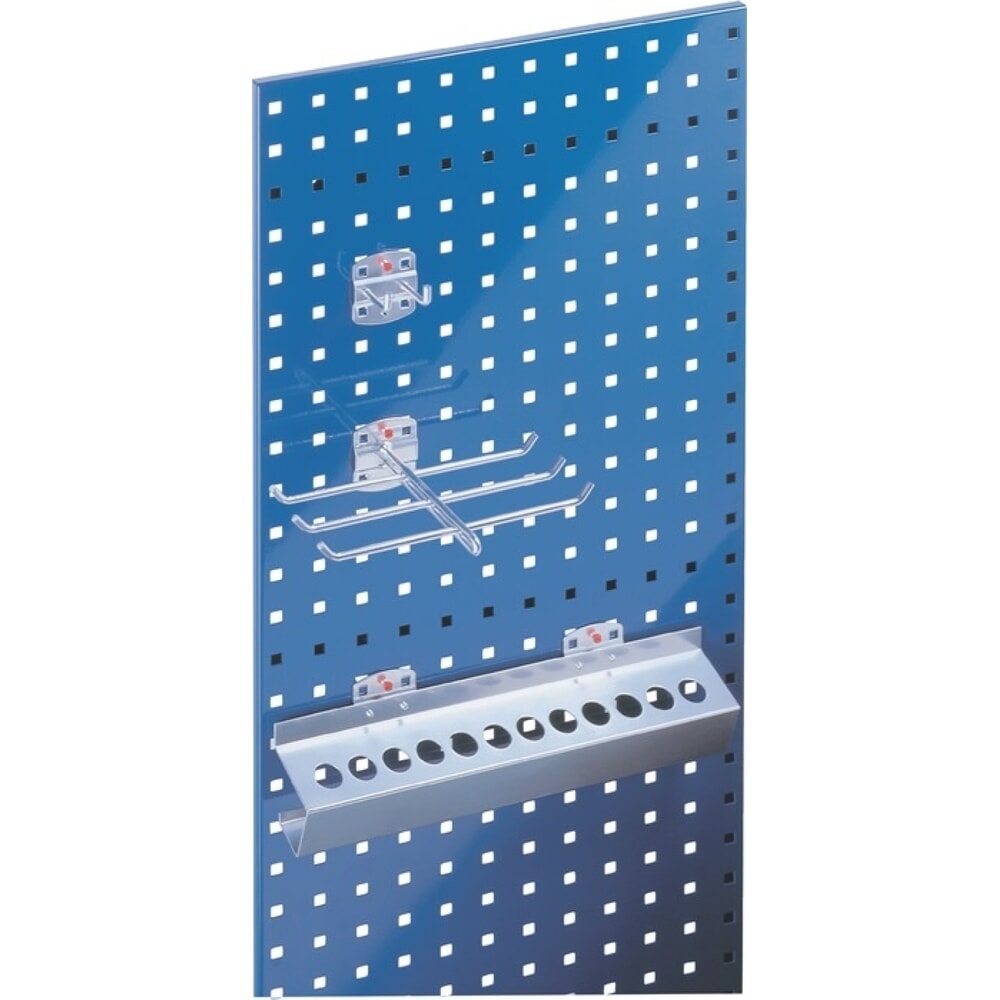 Produktabbildung: RasterPlan  Lochplatte, himmelblau, RAL 5015, B450xL500mm