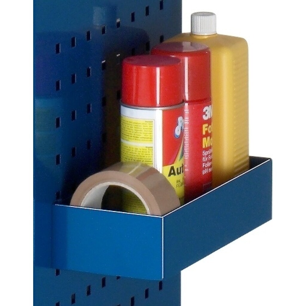 RAU Ablagekasten für Lochplatte, HxBxT 65 x 300 x 125 mm Produktabbildung Nr. 3: RAU Ablagekasten für Lochplatte, HxBxT 65 x 300 x 125 mm