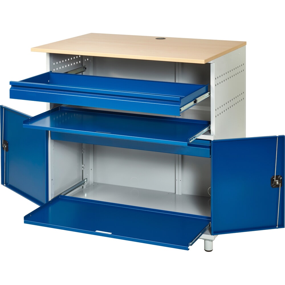 Produktabbildung Nr. 5: RAU Computer-Tisch mit Monitorgehäuse, stationär