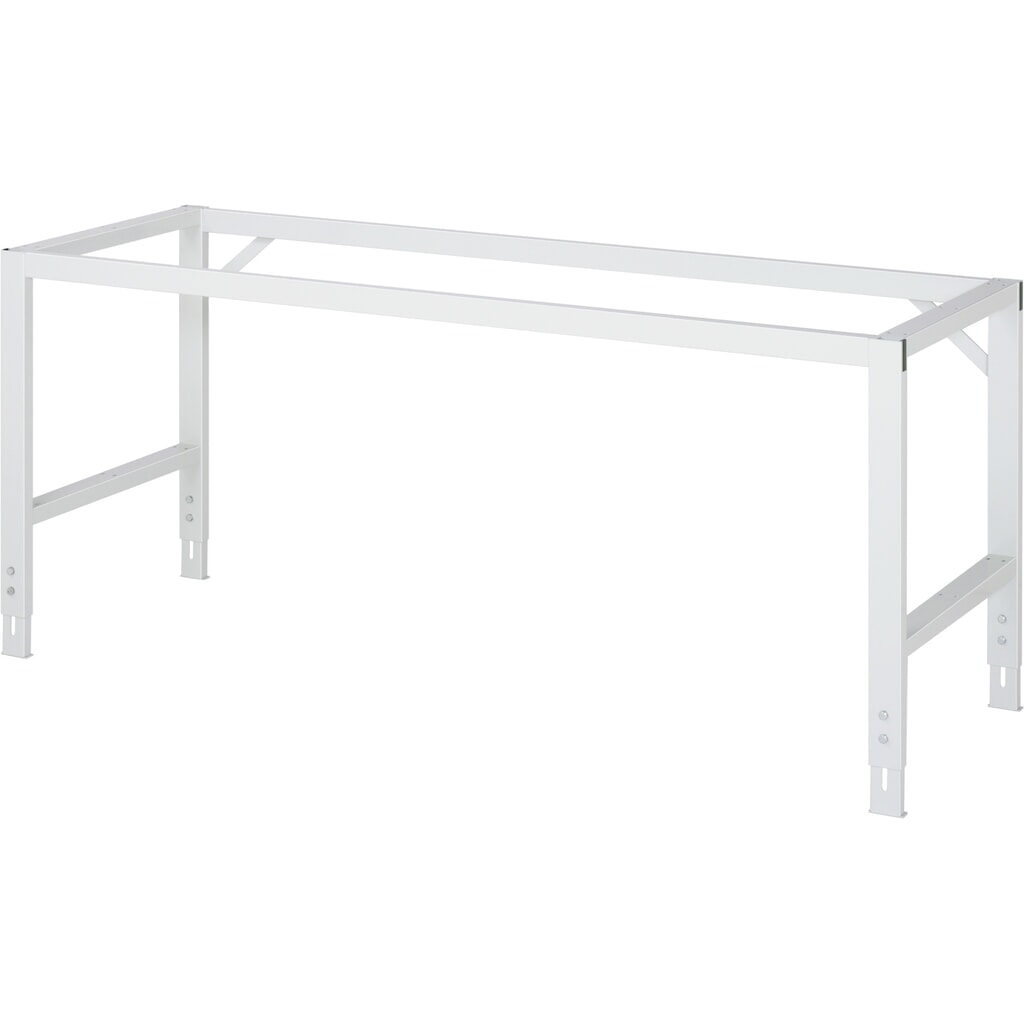 RAU höhenverstellbarer Werktisch Serie TOM, HxBxT 760-1.080 x 2.000 x 800 mm, Arbeitsplatte Buche-Massiv Produktabbildung Nr. 4: RAU höhenverstellbarer Werktisch Serie TOM, HxBxT 760-1.080 x 2.000 x 800 mm, Arbeitsplatte Buche-Massiv