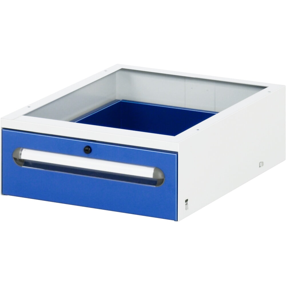 Produktabbildung: RAU Unterbau-Container für Werktisch Serie Tom, HxBxT 175 x 425 x 600 mm, mit 1 Schublade