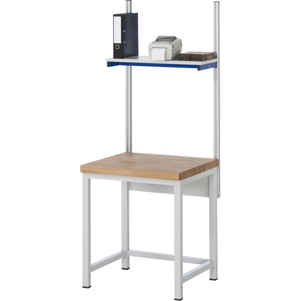 Produktabbildung Nr. 4: RAU Werkbank Serie 8000, 1 Ablageboden Tiefe 320 mm, HxBxT 840 x 750 x 700 mm