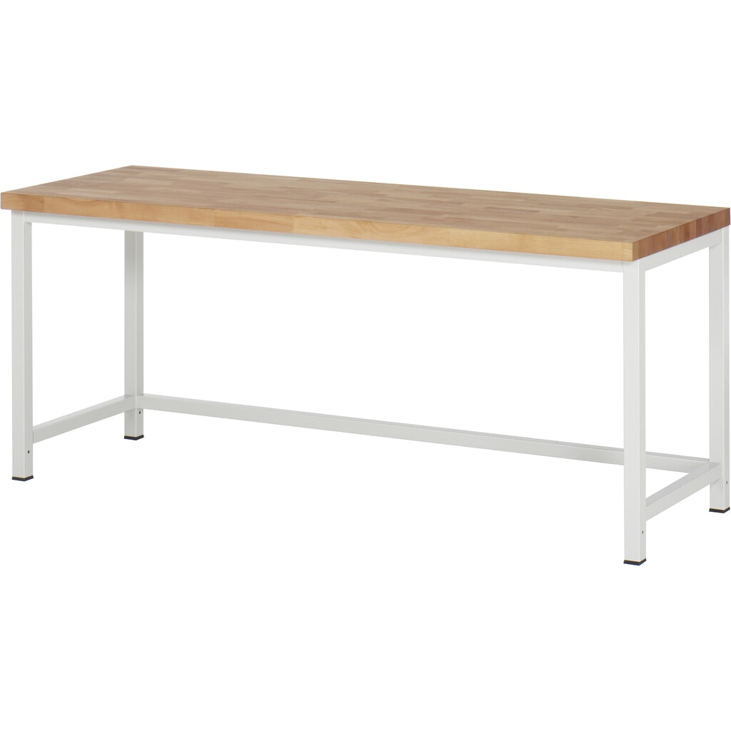RAU Werkbank Serie 8000, HxBxT 840-1.040 x 2.000 x 700 mm Produktabbildung: RAU Werkbank Serie 8000, HxBxT 840-1.040 x 2.000 x 700 mm