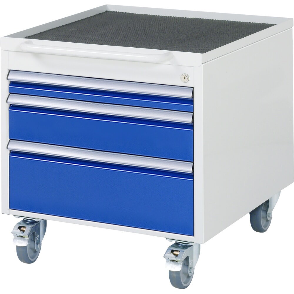 Produktabbildung: RAU Roll-Container Serie 7000, HxBxT 565 x 580 x 650 mm, mit 3 Schubladen