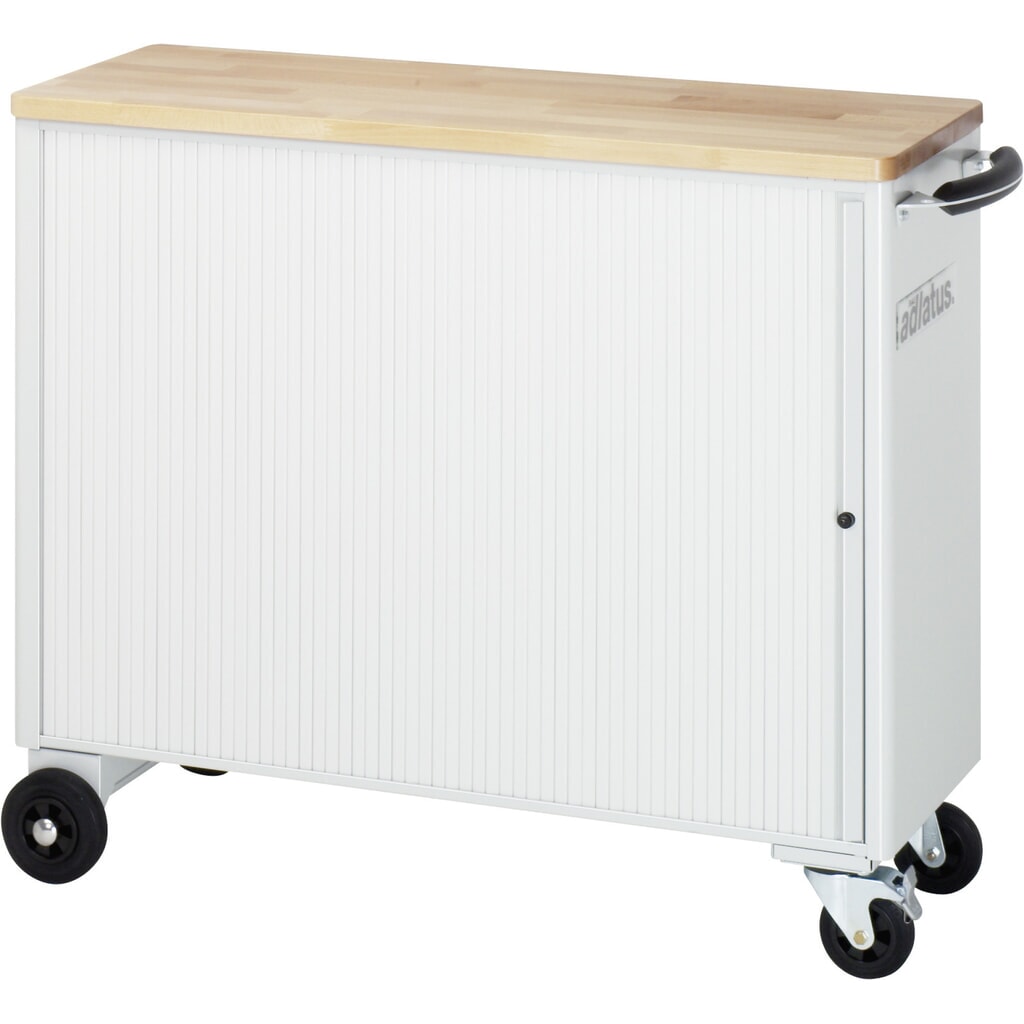 RAU Werkzeugwagen Serie adlatus, HxBxT 860 x 1.025 x 400 mm, 4 Schubladen 2 x 40, 2 x 105 mm, Arbeitsplatte Buche Produktabbildung Nr. 4: RAU Werkzeugwagen Serie adlatus, HxBxT 860 x 1.025 x 400 mm, 4 Schubladen 2 x 40, 2 x 105 mm, Arbeitsplatte Buche