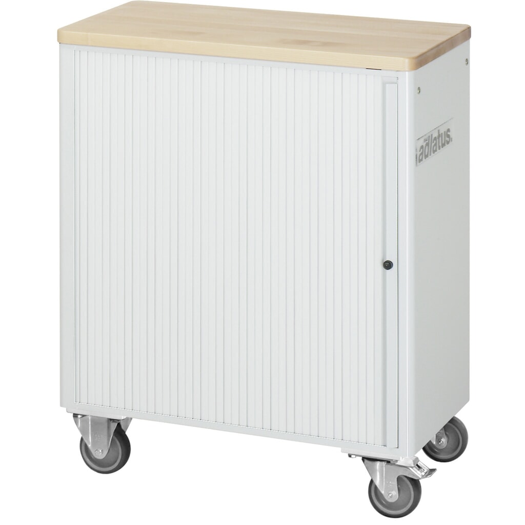 Produktabbildung Nr. 4: RAU Werkzeugwagen Serie adlatus 700, HxBxT 860 x 725 x 400 mm, 3 Schubladen ohne Einzelsicherung, 1 x 40, 2 x 105 mm, Arbeitsplatte Buche
