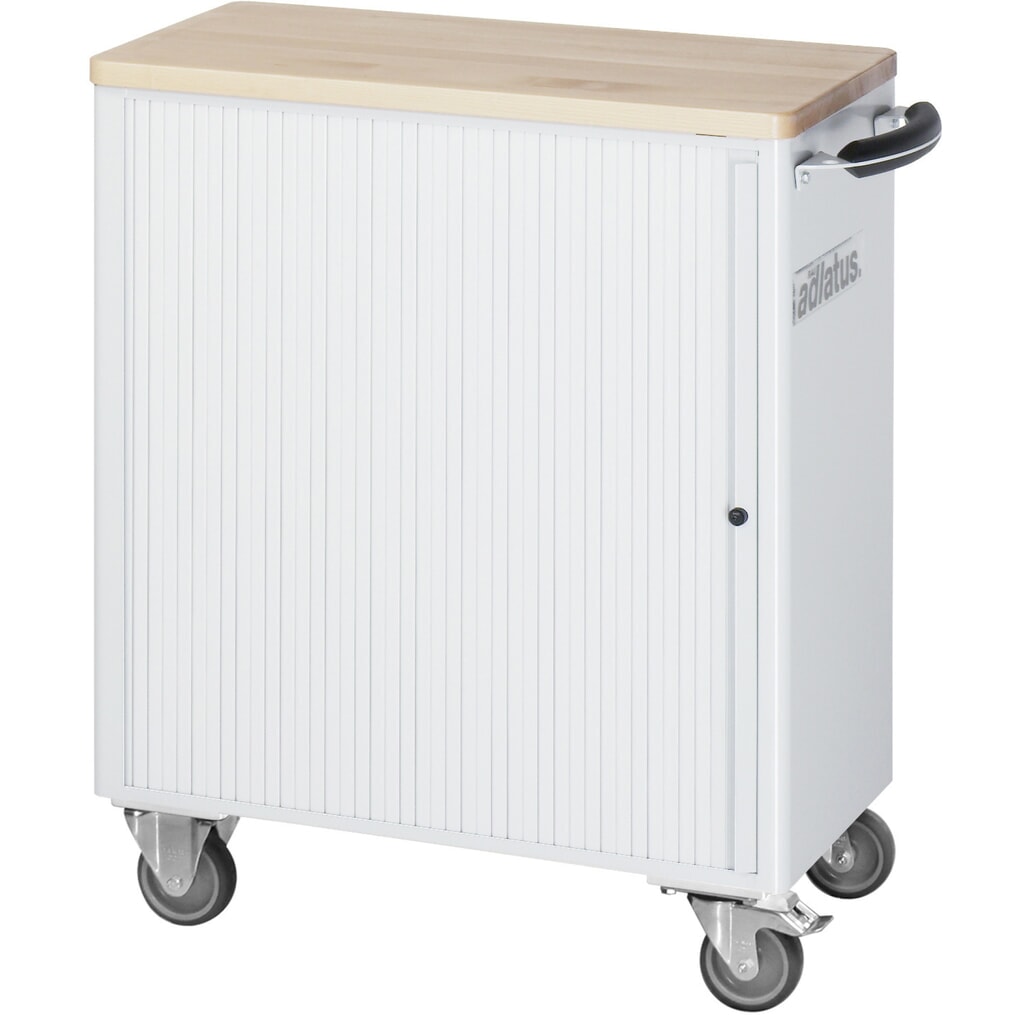 Produktabbildung Nr. 4: RAU Werkzeugwagen Serie adlatus 700, HxBxT 860 x 725 x 400 mm, 6 Schubladen mit Einzelsicherung, 4 x 40, 2 x 105 mm, Arbeitsplatte Buche