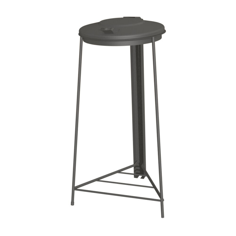 Produktabbildung: RENNER Müllsackständer Typ 8016 für 120-l-Müllsäcke, stationär, verzinkter Deckel