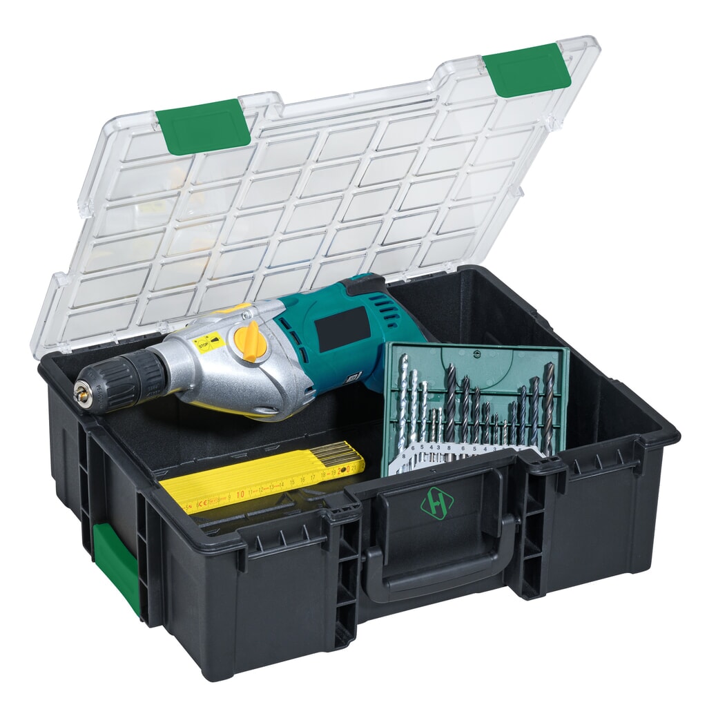 HEMMDAL Kleinteilekoffer EuroPlus Pro 1 Produktabbildung Nr. 3: HEMMDAL Kleinteilekoffer EuroPlus Pro 1