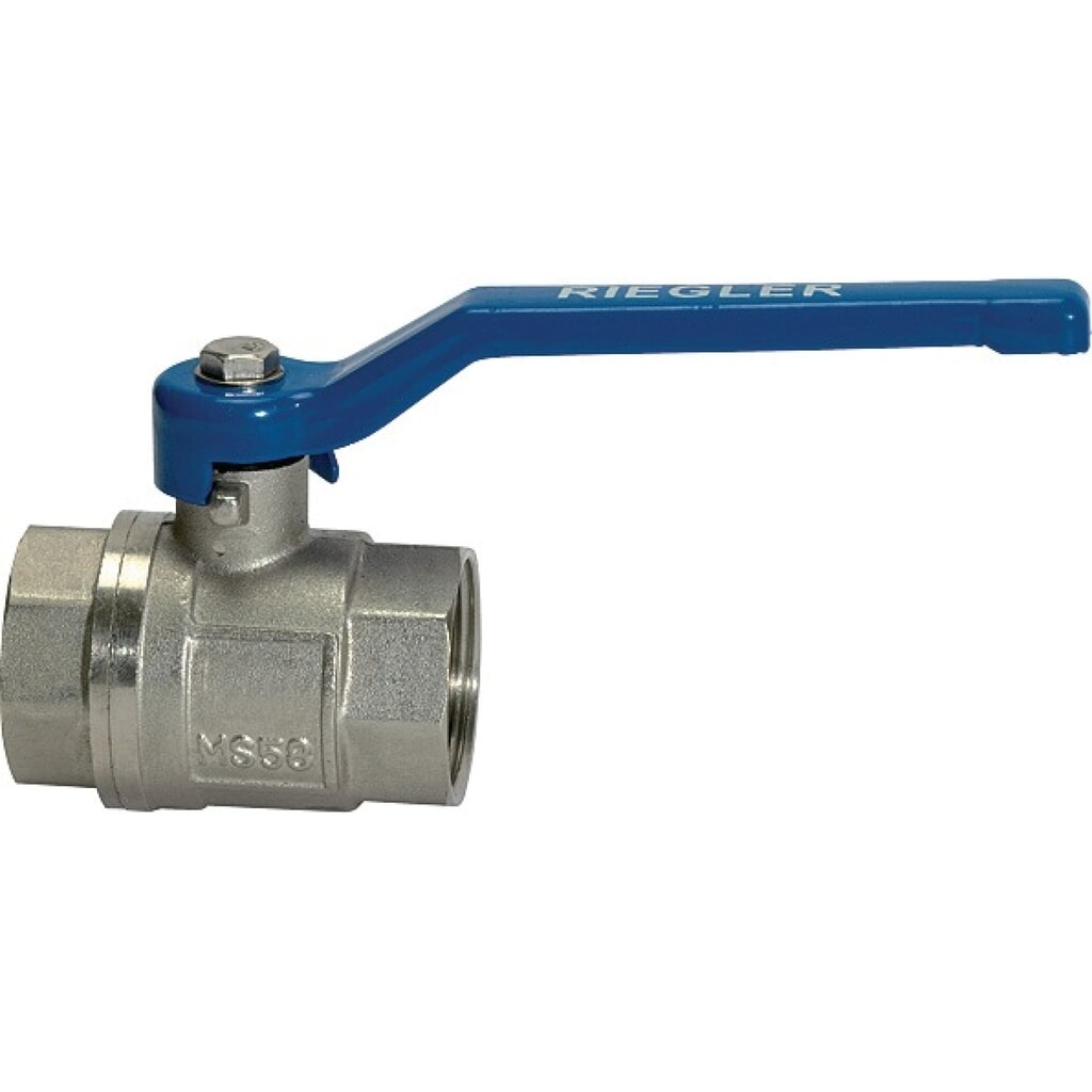 Produktabbildung Nr. 2: RIEGLER Messingkugelhahn VALVE LINE 16,66mm G 3/8 Zoll innen/innen DN 10,0mm