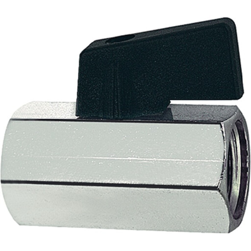 Produktabbildung Nr. 2: RIEGLER Mini-Kugelhahn 13,16mm G 1/4 Zoll IG/IG