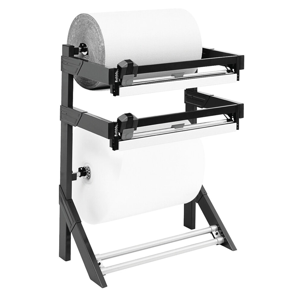 Produktabbildung Nr. 3: Rocholz Doppel-Schneidständer, für hohe Belastungen, Rollengewicht max. 150 kg, Schnittbreite 750 mm