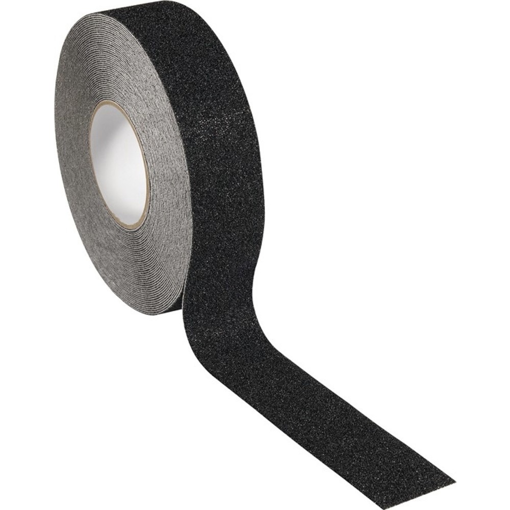 Produktabbildung: ROCOL Anti-Rutsch-Klebeband SAFE STEP® schwarz L.18,25 m,B.25mm Rl