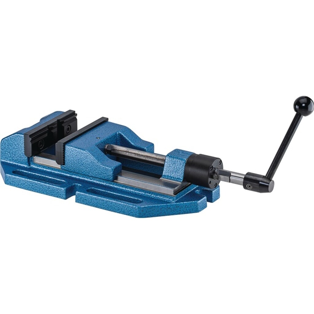 RÖHM Bohrmaschinenschraubstock BSS Backen-B.135mm Einhandbedienung Spann-W.160mm Produktabbildung: RÖHM Bohrmaschinenschraubstock BSS Backen-B.135mm Einhandbedienung Spann-W.160mm
