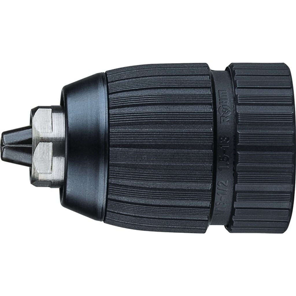 Produktabbildung: RÖHM Schnellspannbohrfutter, 1/2″ - 20 mm, Spann-Ø 1-10 mm, für Rechts- und Linkslauf