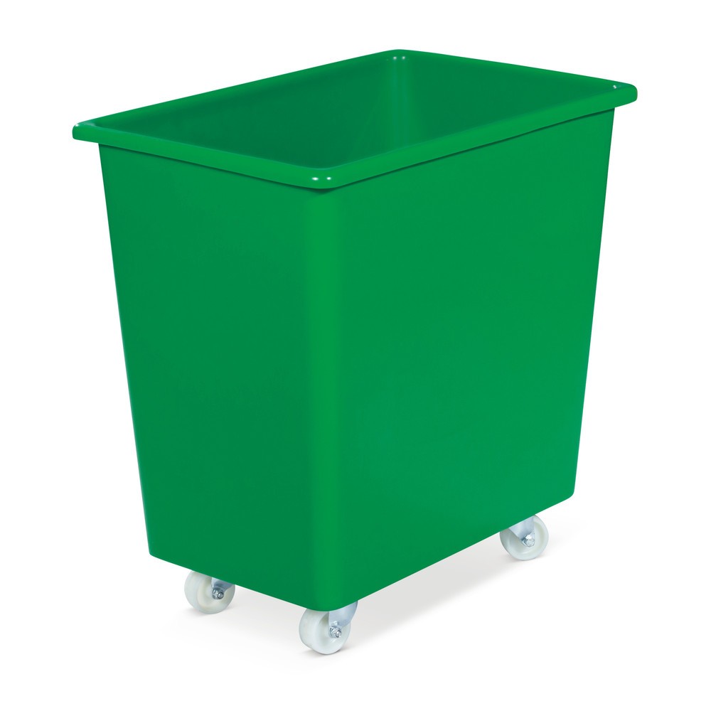 Produktabbildung: Rollbehälter, BxT 660 x 432 mm, grün