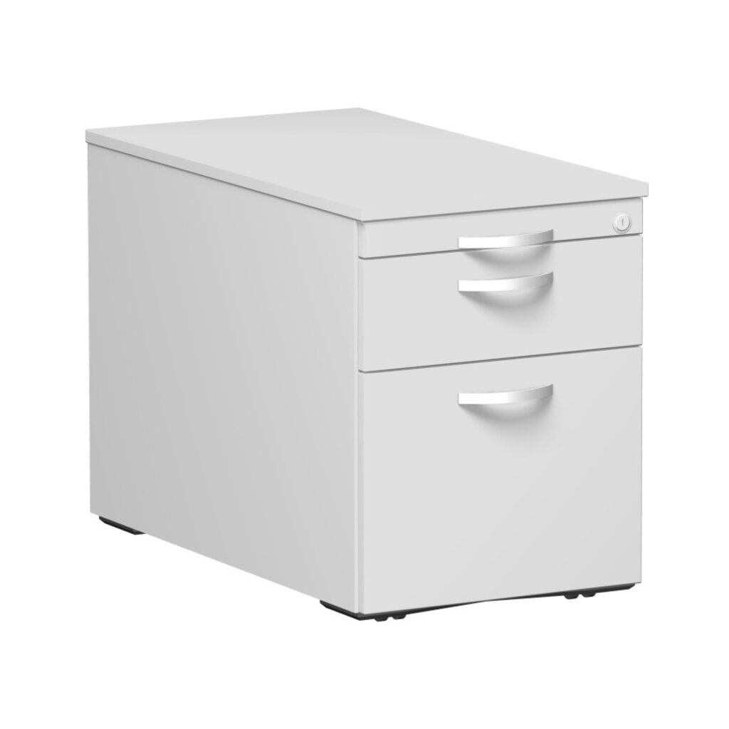 Geramöbel Rollcontainer Lissabon mit Hängeregister, HxBxT 566 x 800 x 430 mm, Metallschübe, lichtgrau Produktabbildung: Geramöbel Rollcontainer Lissabon mit Hängeregister, HxBxT 566 x 800 x 430 mm, Metallschübe, lichtgrau
