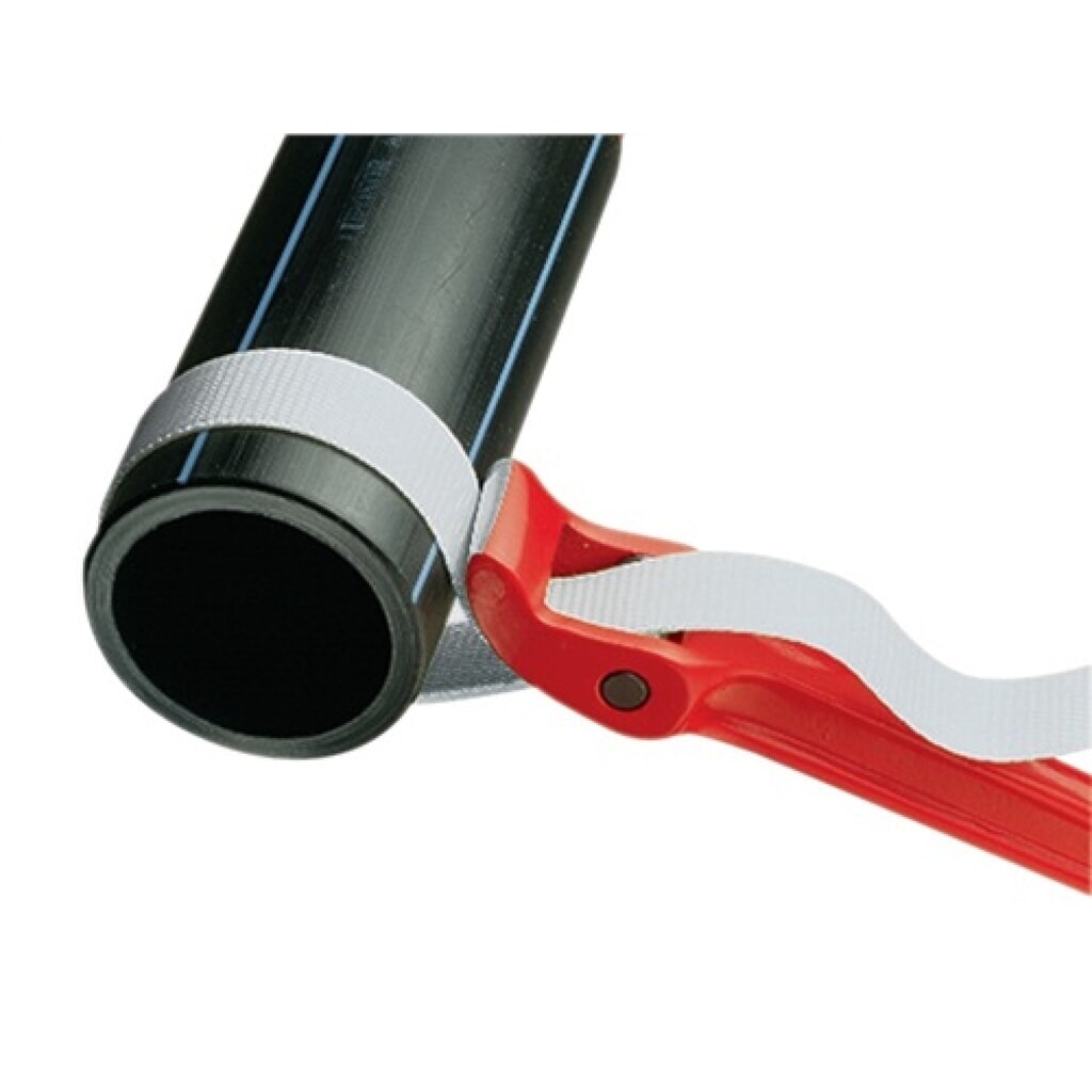 Produktabbildung Nr. 2: Gurtrohr-/Armaturenzange L.300mm Rohr-D.max.220mm f.Gurt-L.146mm Band-B.113mm