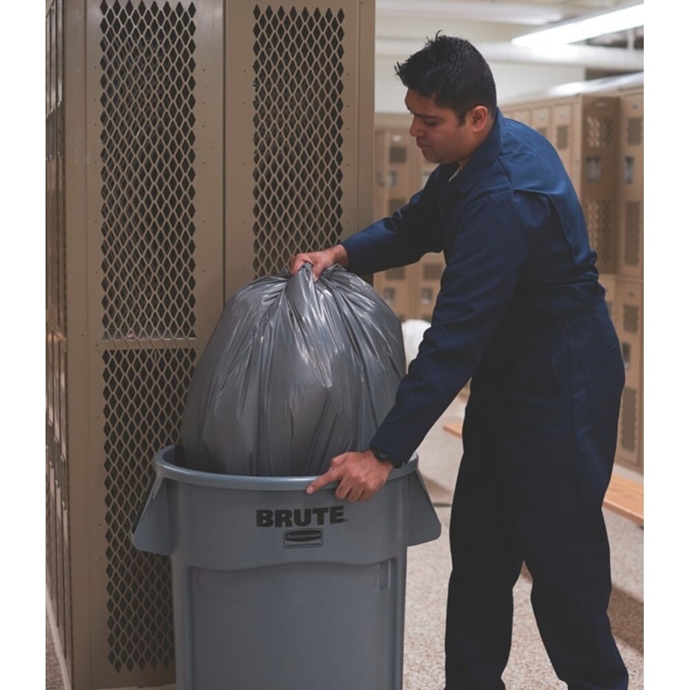 Produktabbildung: Rubbermaid® Mehrzwecktonne, Aussen-Ø400xH435mm, weiss 38 l PE