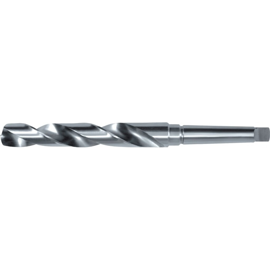 Produktabbildung: RUKO Spiralbohrer DIN 345 Typ N, HSSE-Co 5 profilgeschliffen Blank MK1 MK, Nenn-Ø 12,5 mm, 6xD rechtsschneidend