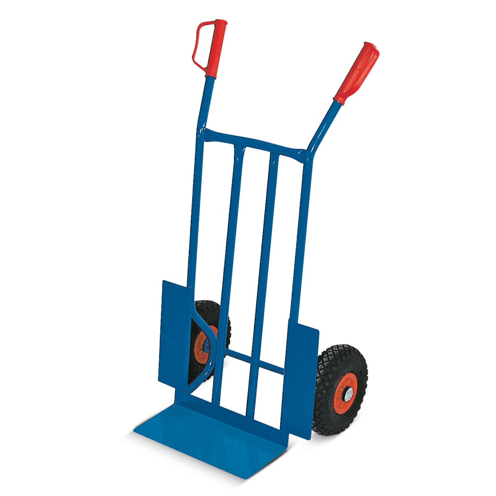 Produktabbildung: Sackkarre, Tragkraft 250 kg, Schaufel BxT 400 x 180 mm, Stahl
