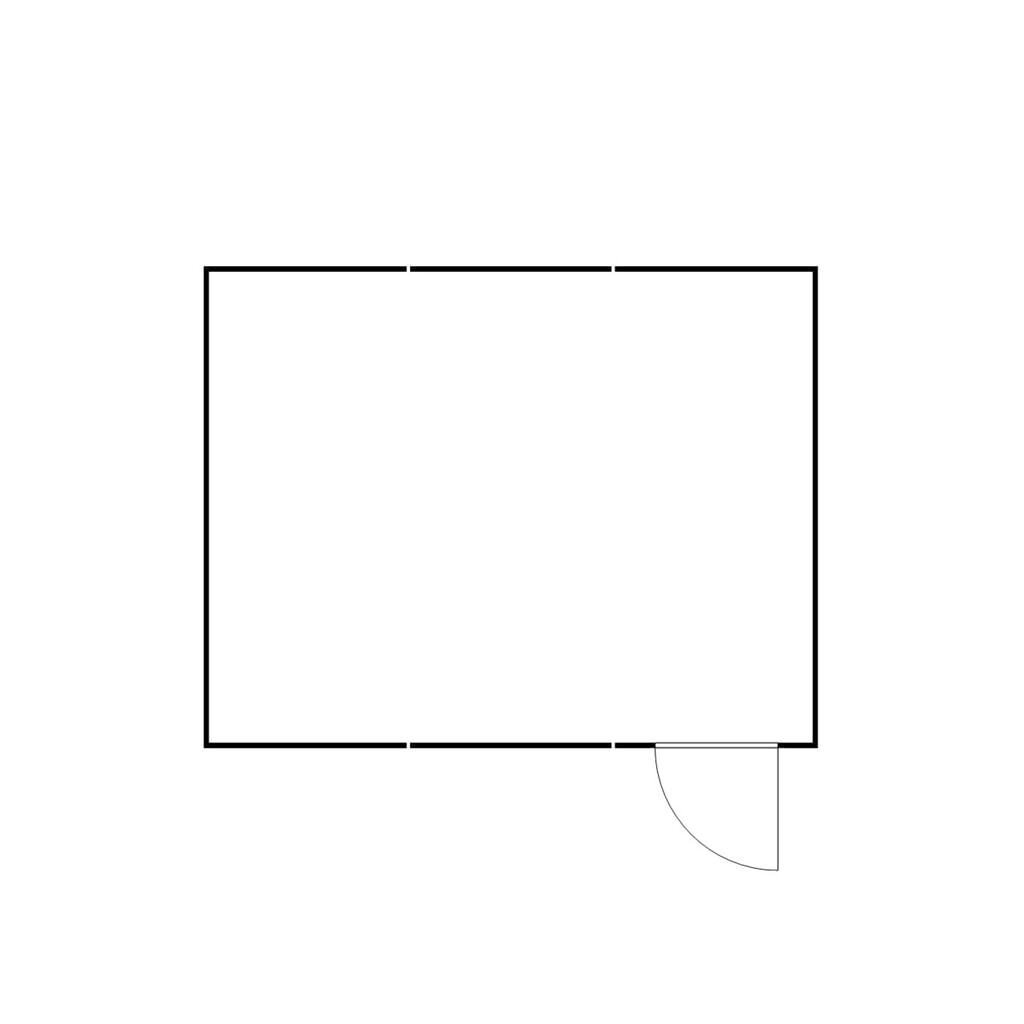 Produktabbildung Nr. 2: SAFE Tank Gefahrstoffcontainer Kombination 5000 ECO, energieeffizient durch bedarfsgerechte Lüftersteuerung, Masse aussen 5380x6520x2300 mm, Einzelflügeltür, mittig im Modul, Lagerfläche 31 m²