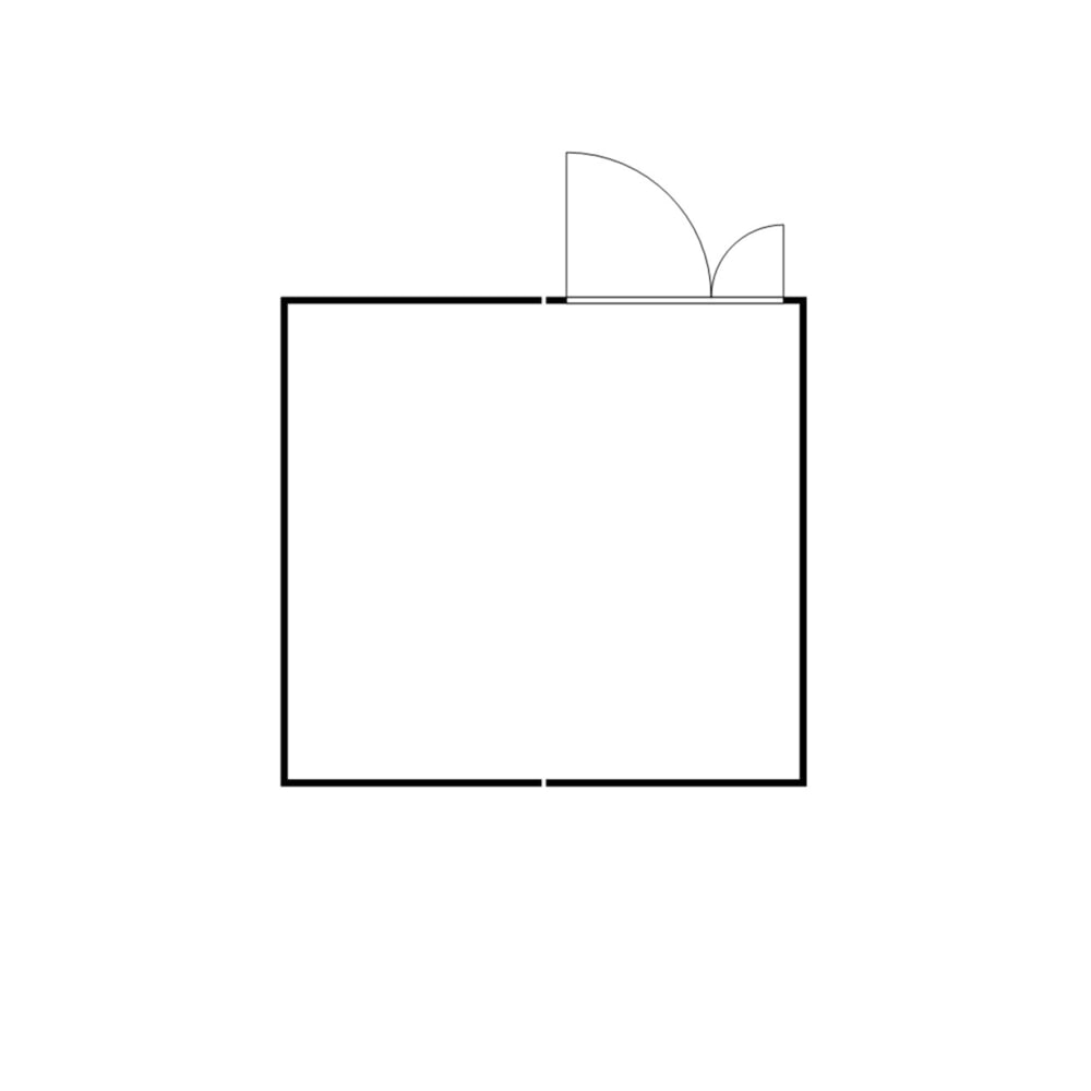 Produktabbildung Nr. 2: SAFE Tank Gefahrstoffcontainer Kombination 2500 WGK 1-3, isoliert, vormontiert, kunststoffbeschichtet RAL 9002, Masse aussen 4050x4340x2510 mm, Doppelflügeltür (asymmetrische Teilung), seitlich in 4 m  Seite , Lagerfläche 16 m²